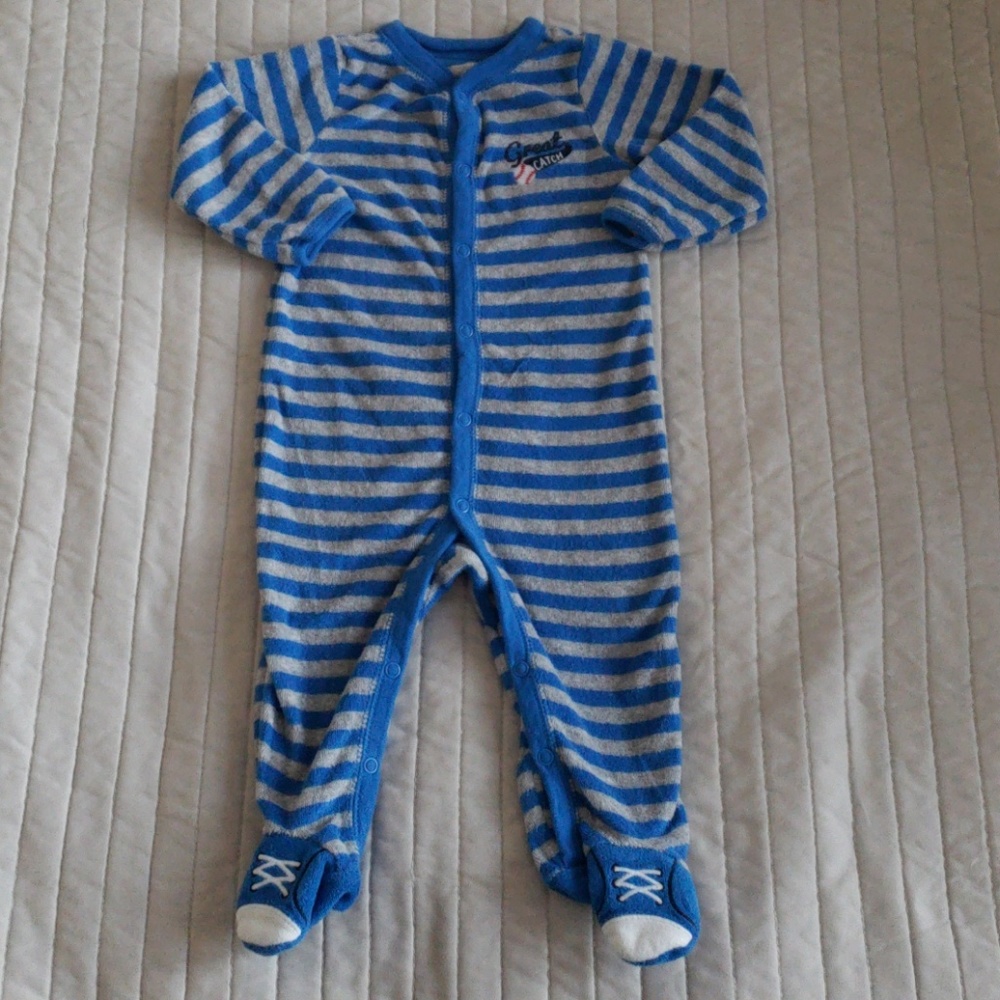 Carters Terry Baseball One Piece